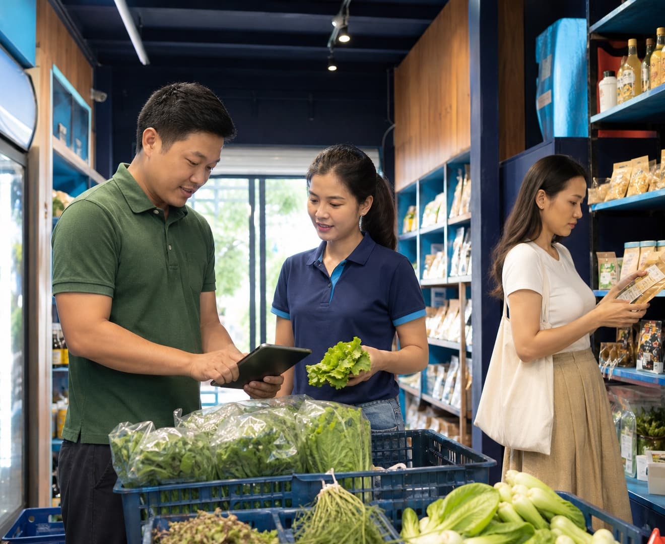 Hệ sinh thái bán lẻ kết nối người sản xuất và người mua