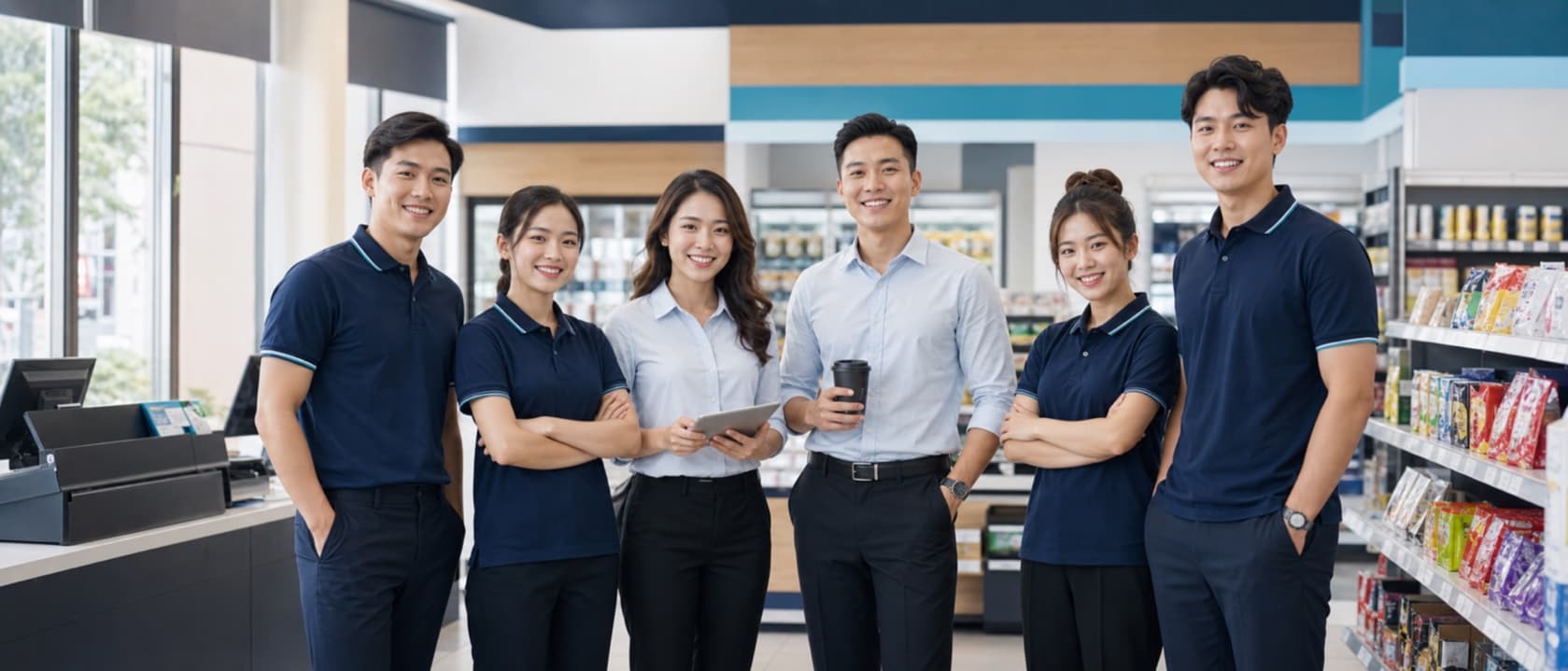 Đội ngũ cửa hàng và văn phòng MFC Market