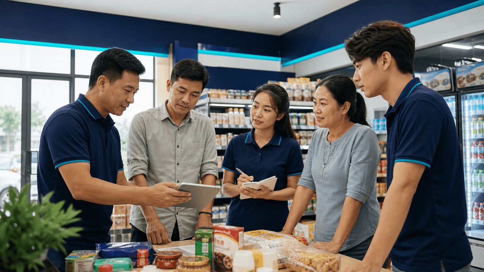Đối tác địa phương trao đổi kế hoạch sản phẩm cùng đội ngũ MFC MARKET