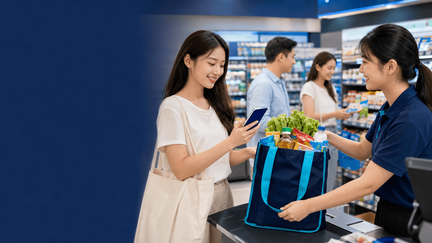 Giỏ hàng và biểu tượng quyền lợi thành viên MFC MARKET